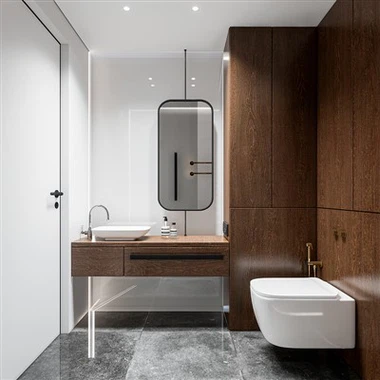 Lemari Kamar Mandi Kayu